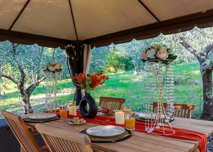 펜션 Olive Garden Loft Relax Among Olive Trees And Gazebos 피렌체